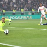Le 4-0 inscrit par Enzo Millot KEYSTONE/EPA/ANDREAS GORA